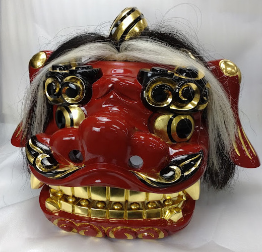 獅子頭の作成 八方にらみ は魔を寄せつけない | はんてん・祭礼衣装  