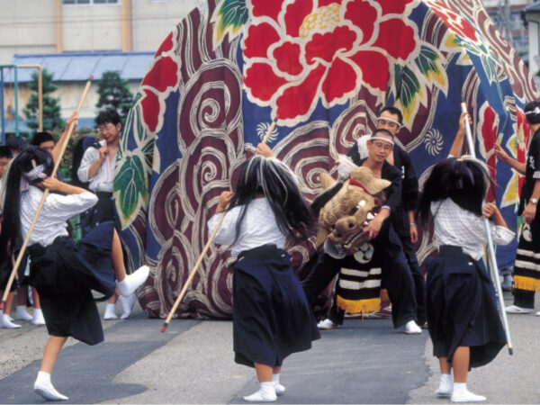 加賀獅子舞棒振り