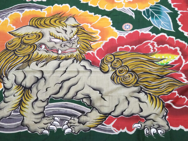 獅狛の獅子蚊帳の拡大